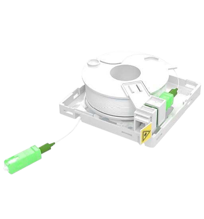 WAVEPACE Wall outlet with reel function FWO-RS, open